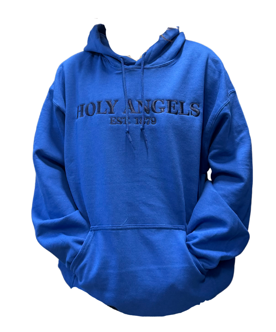 Monochrome Embroidered Hoodie