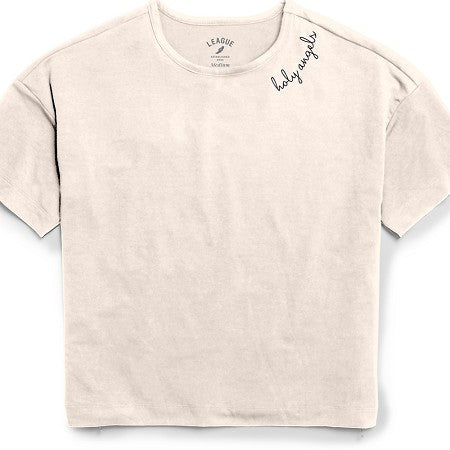 Embroidered Crew Boxy Tee