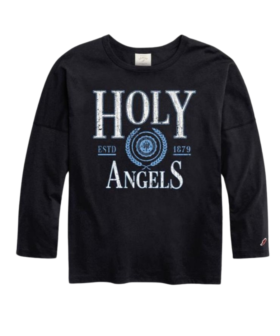 Navy Clothesline Cotton Oversized