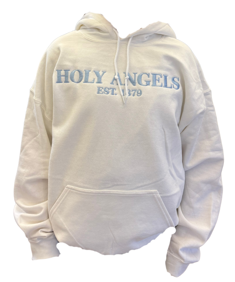 Monochrome Embroidered Hoodie